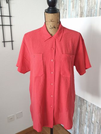 Damen Bluse rosa kurzarm Sophie de Sologne neuwertig