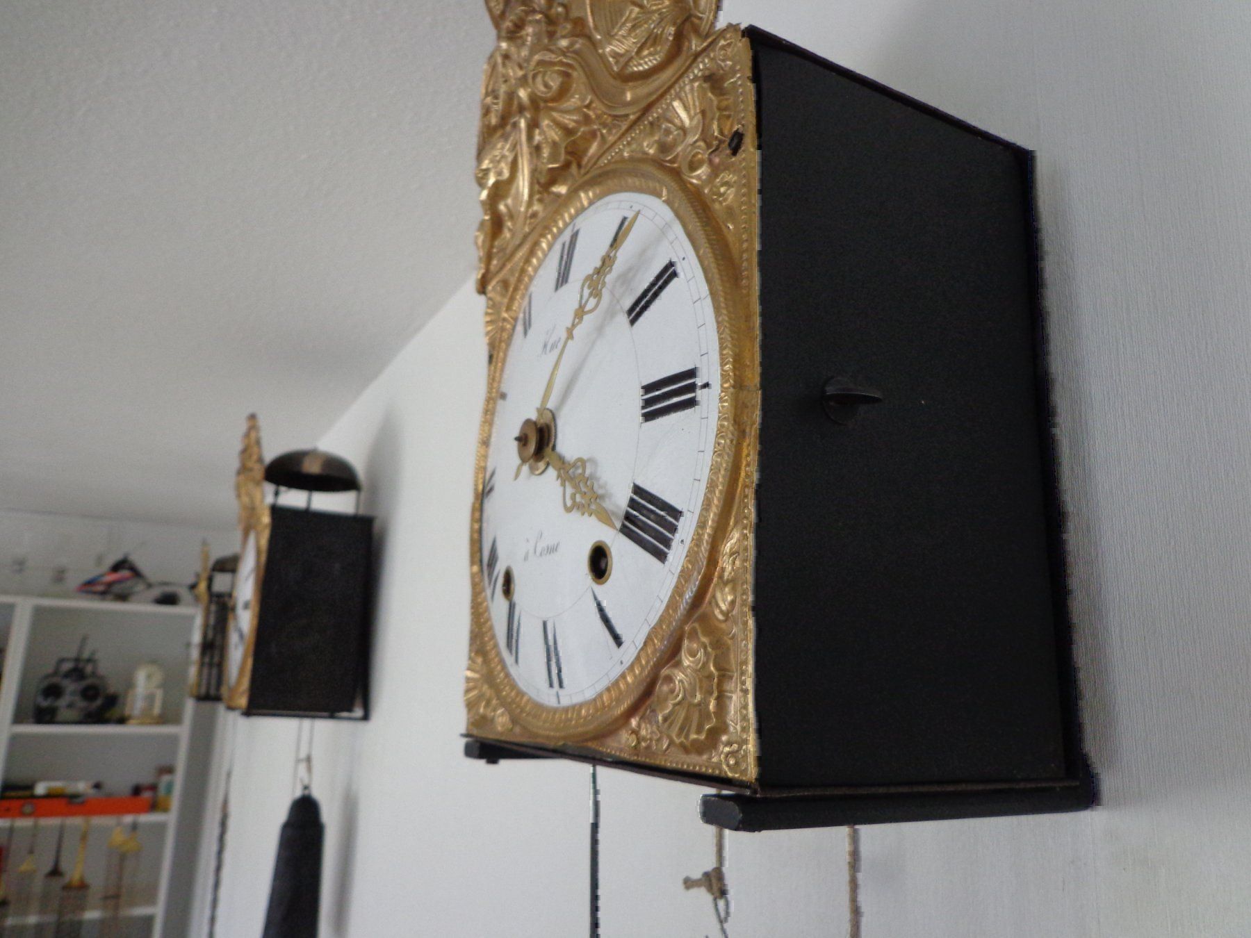 Orologi da terra & Orologi da parete: Comtoise Morez Burgunder Uhr wohnfertig – Usato da Würenlingen venduto da reneda777 4