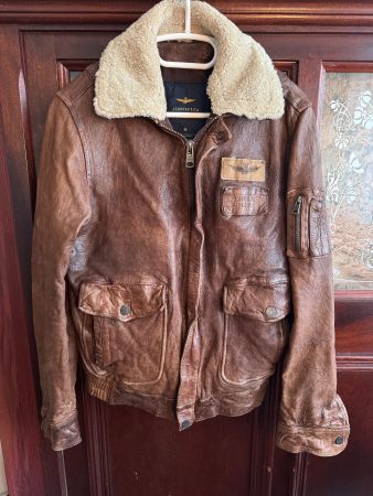 Aeronautica Militare Lederjacke