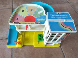 Fisher Price Retro Auto Garage 70/80er Jahre