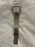 Casio Analogu-Digital Uhr Edelstahl Armband guter Zustand