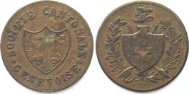 GENEVE Jeton de tir ND (19e siecle) SOCIETE CANTONALE GENEV