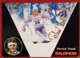 Patrick Staub CH-Ski Autogramm signiert Foto 10x15cm