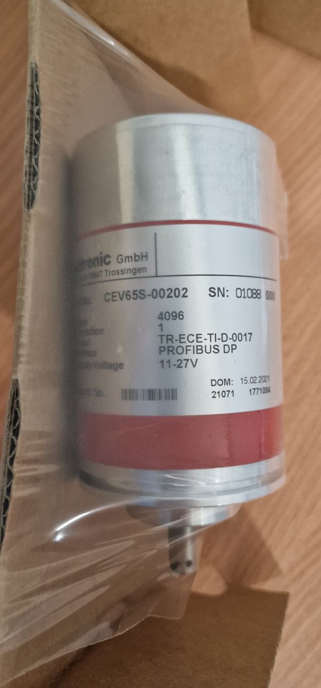 Componenti elettronici: TR Electronic CEV65S Profibus Absolutwertgeber 4096 Schritte – Nuovo e nell'imballaggio originale da Chur venduto da shop.chur 1