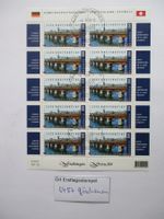 Bogen mit Ort Ersttagsstempel 6487 Göschenen