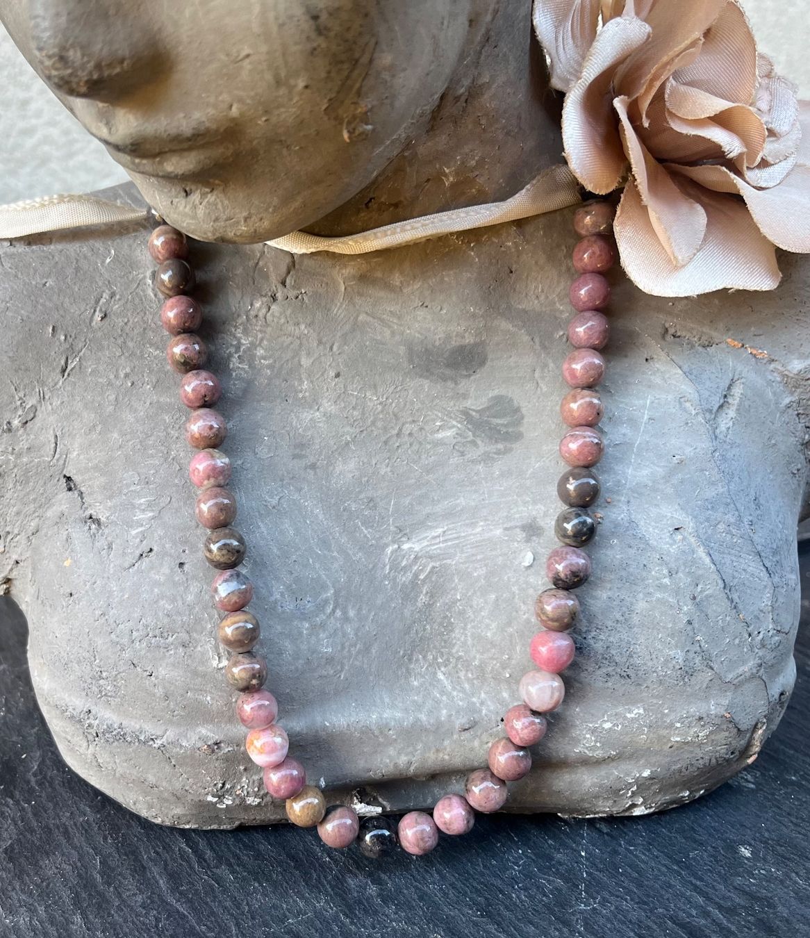 Catenine: Rhodonit Kette, Schweiz – Nuovo (secondo la descrizione) da Diegten venduto da hamofi57 3