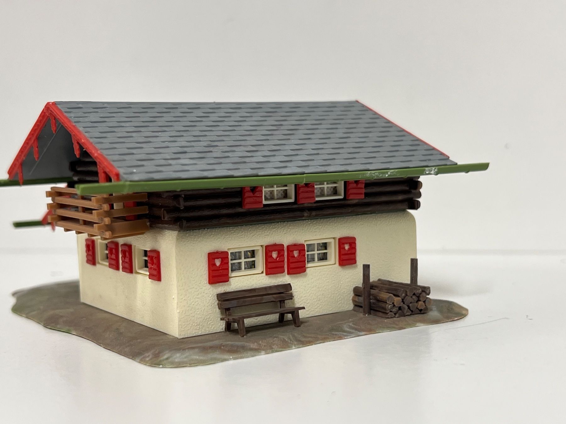 Faller Modelleisenbahnen: Faller  Chalet mit Schindeldach und Balkon H0 – Gebraucht aus Neuenhof von ludovicco 2