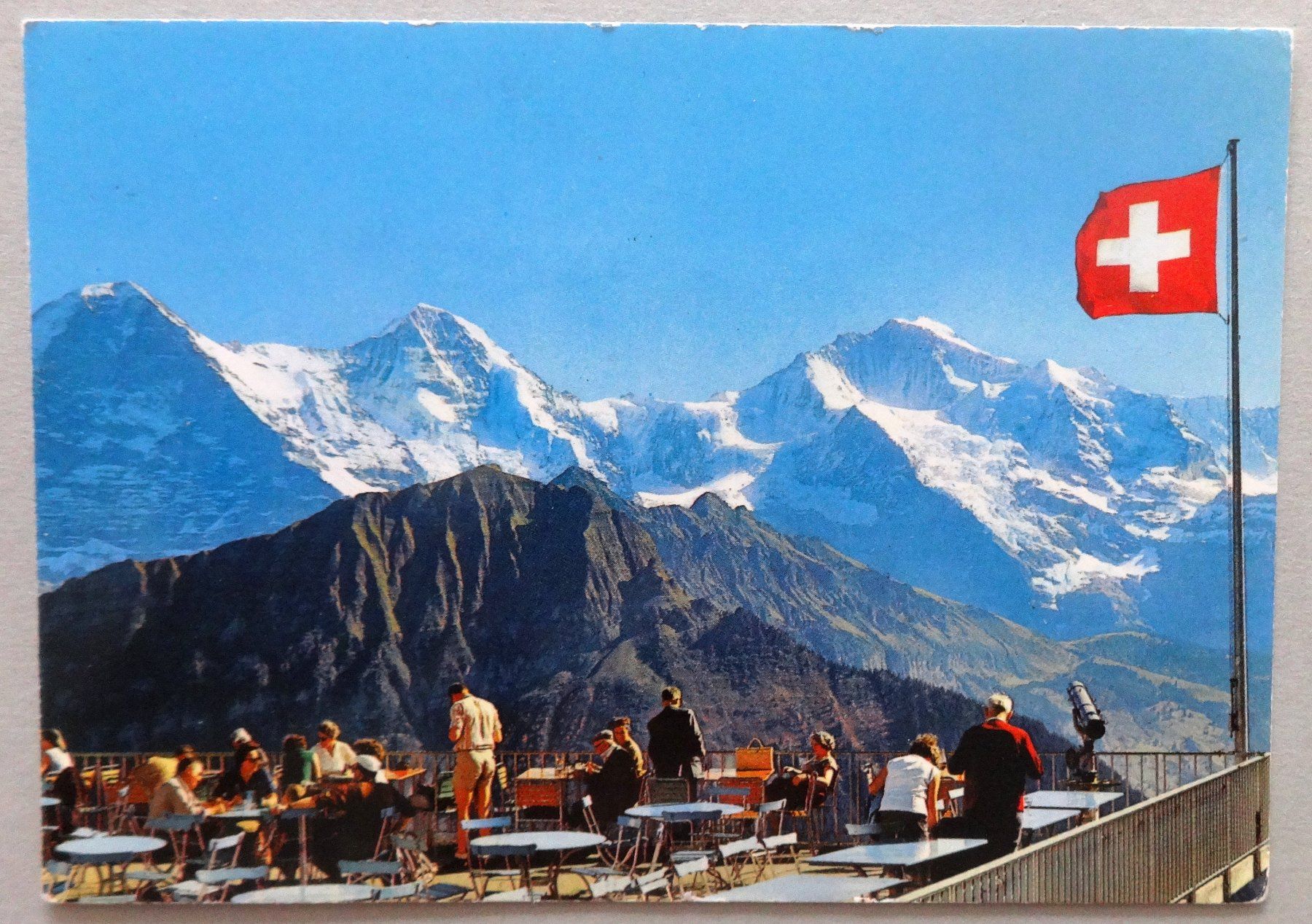 Ansichtskarten: Schynige Platte (2101 m), B.O. – Defekt aus Fétigny von Billy2miny