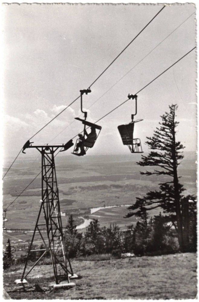 Cartoline postali: Weissenstein -  Sessellift – Usato da Binningen venduto da Mountainrider