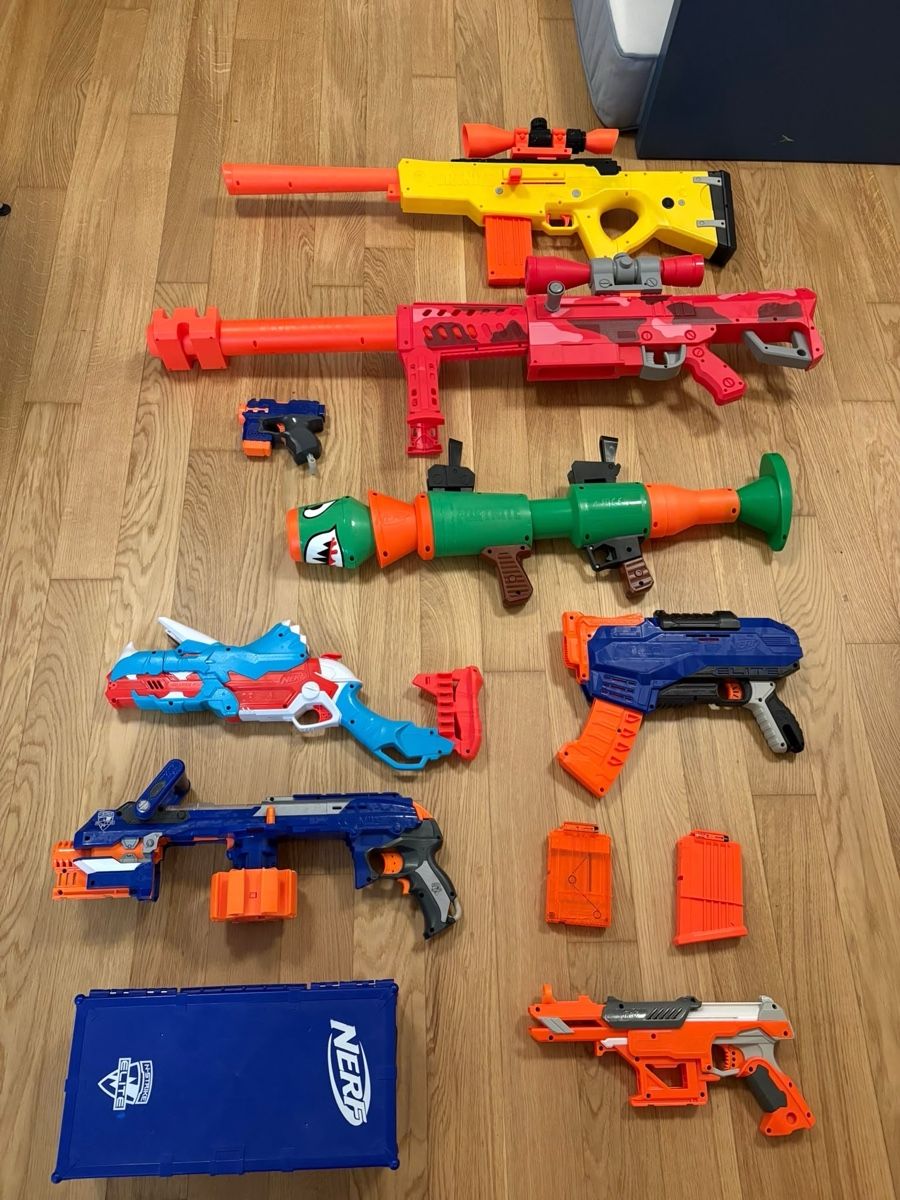 Nerf Giocattoli: Nerf Spielzeug Set diverse Modelle gebraucht – Usato da Küssnacht am Rigi venduto da golfista23