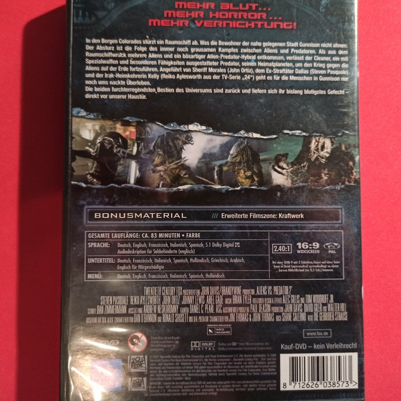 Alle DVDs: Aliens vs. Predator 2 – Gebraucht aus Dübendorf von kb86_MOVIE 1