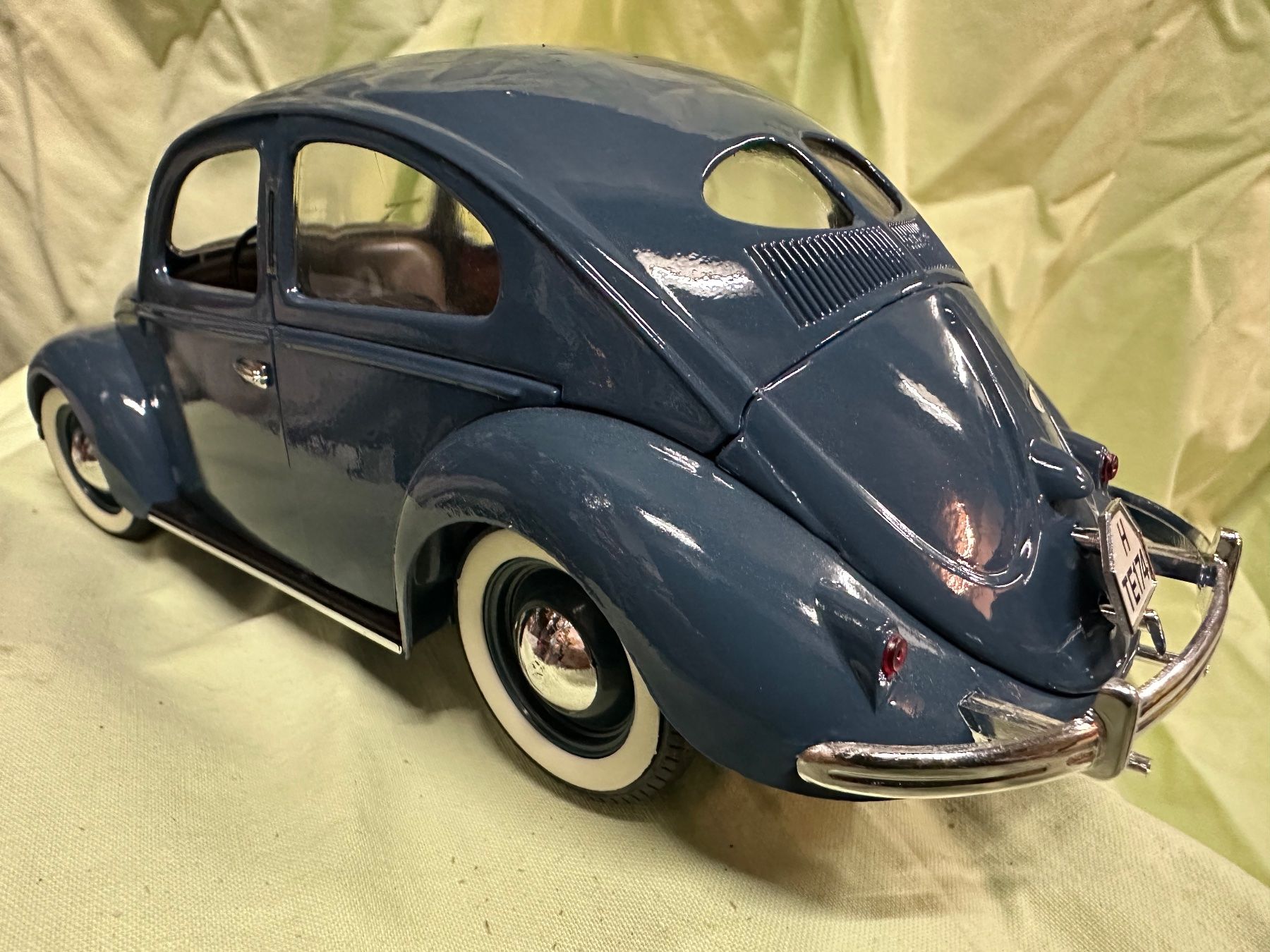 Volkswagen Modellini d'auto: Vw käfer 1949 1200 eduscho Edition Oldtimer classic brezel – Nuovo (secondo la descrizione) da Reinach AG venduto da rares75 2