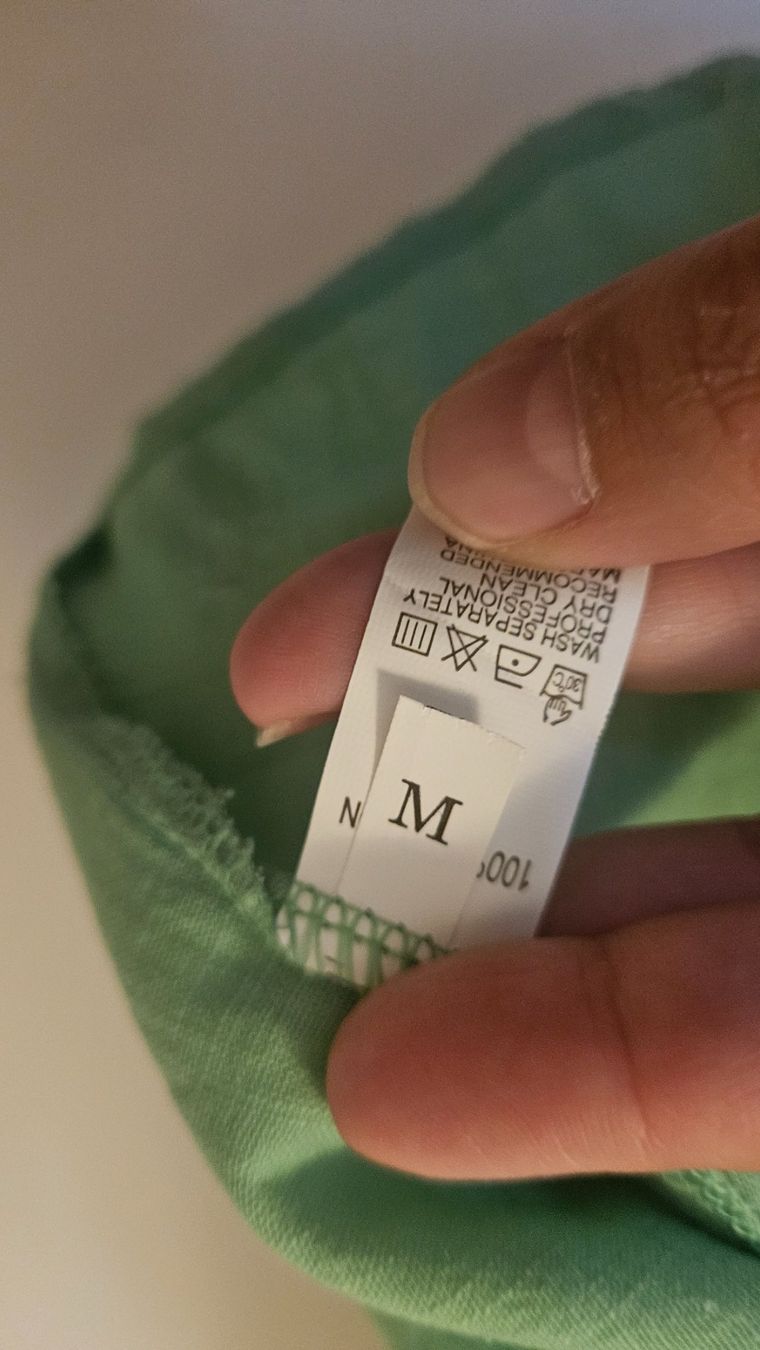 Blusen: Camicetta verde tg.M cotone – Gebraucht aus Melano von H-Sara 2