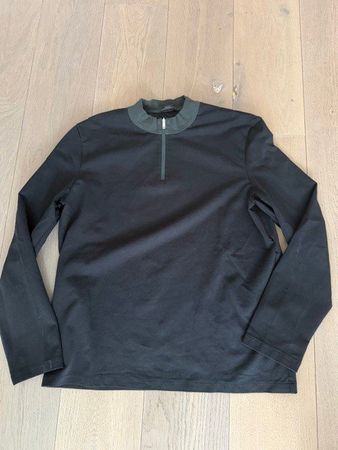 COS Herren Longsleeve mit Reissverschluss