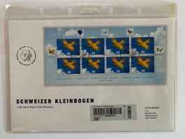 FDC Grossbrief 100 Jahre Aero-Club Schweiz 2001 ET