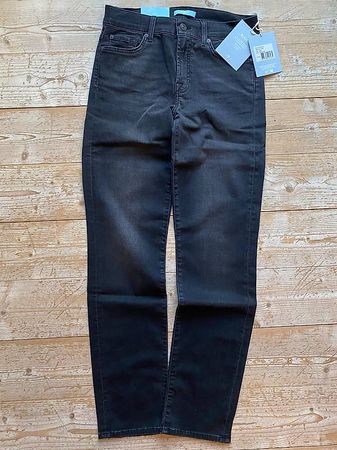 NEU! 7 for all mankind ROXANNE B(air) Truthful Black Gr. 28