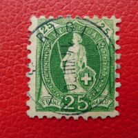 1890: Nr.67B mit Vollstempel RIGI-STAFFEL, sehr sauber.