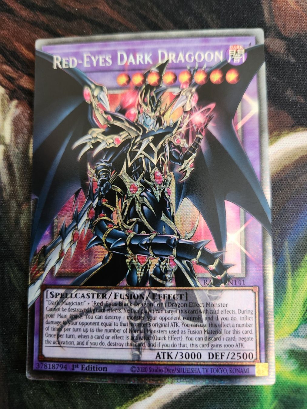 Yugioh Carte collezionabili: Yugioh Red-Eyes Dark Dragoon Starlight Foil – Usato da Bütschwil venduto da Osomo 6