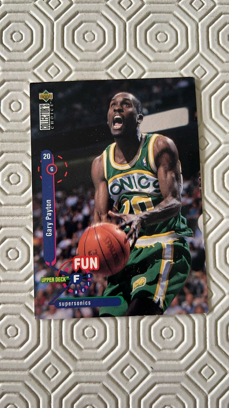 Nba Carte collezionabili: Carta da collezione NBA Gary Payton – Usato da Melano venduto da H-Sara