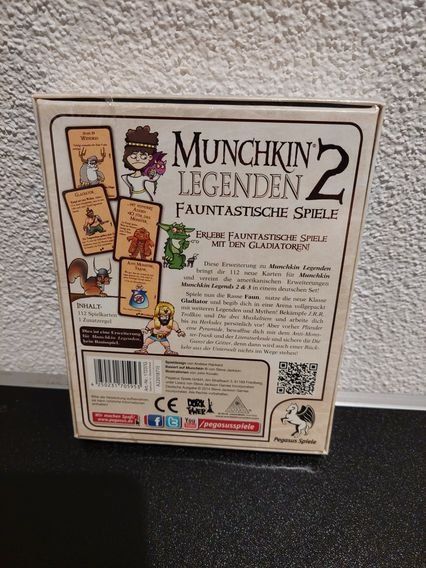 Giochi: Neu - Pegasus Spiele - Munchkin Legenden 2 – Nuovo e nell'imballaggio originale da Dagmersellen venduto da Jarsetz_Restposten 1
