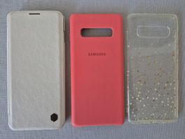 Lot de 3 coques pour Samsung Galaxy S10+