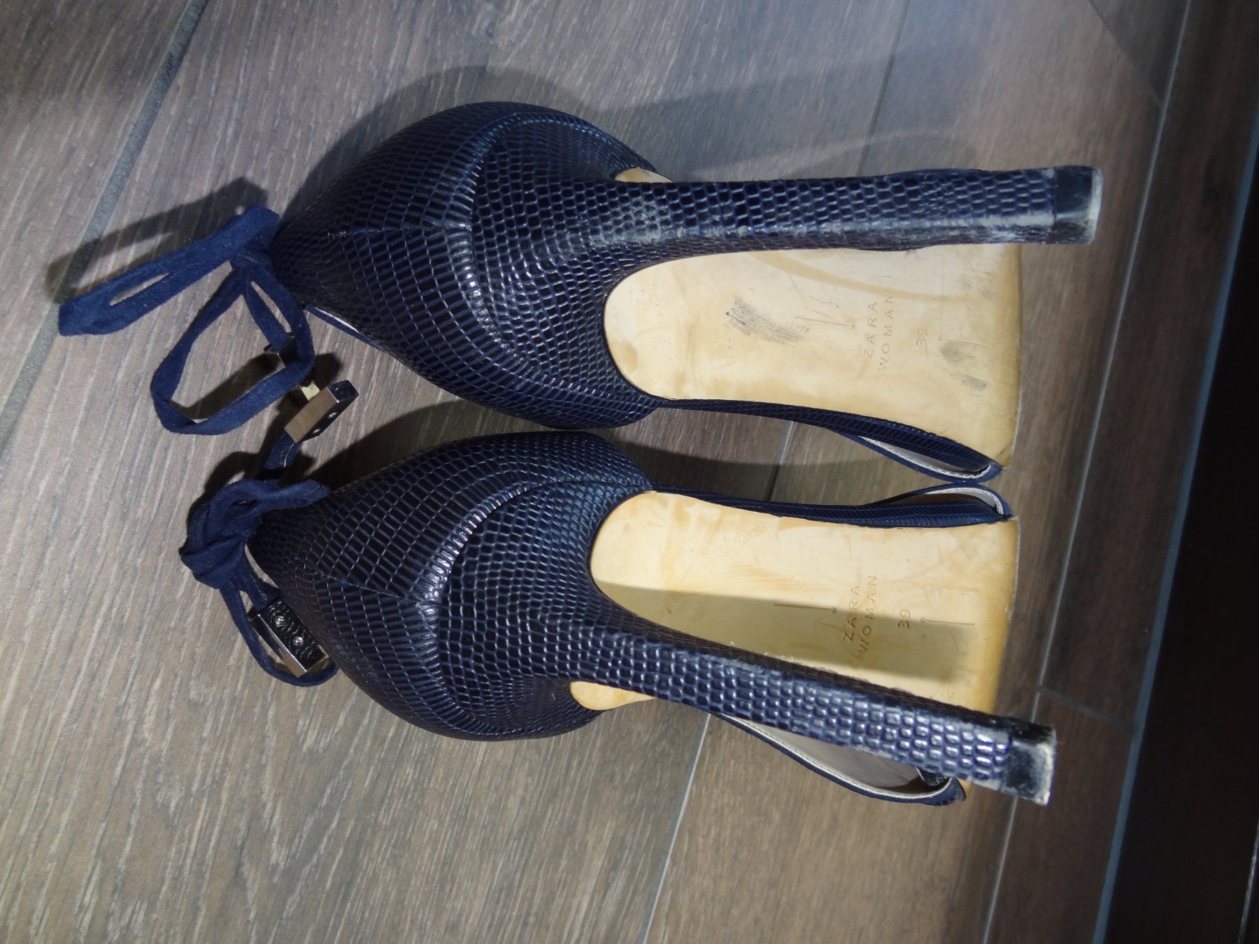 Zara Scarpe da donna: Chaussures à talons Zara taille 39 talons 8cm – Usato da Satigny venduto da salvatore73 6