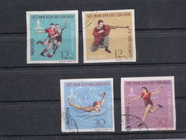 Vietnam 1966 Sportspiele  geschn. gest.
