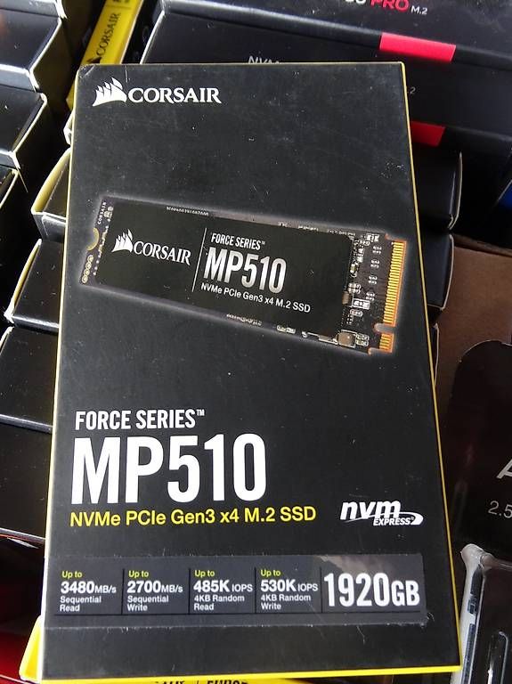 Corsair Harddisks: Corsair MP510 2TB SSD M.2 – Neu und originalverpackt aus Buttisholz von rappirosen 1