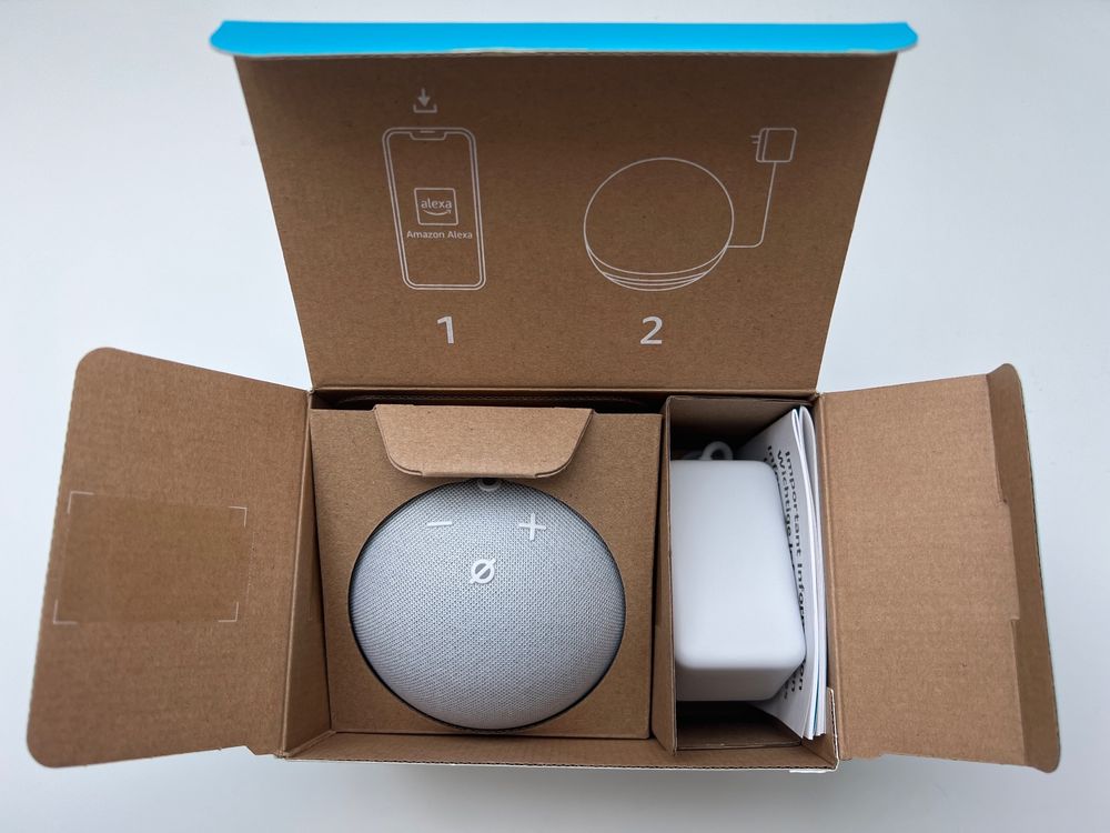 Der Neue Echo Dot  5. Gen, 2022  Mit Uhr | Smarter Lautsprecher Mit Uhr Und Alexa Graublau