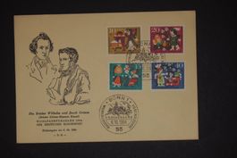 1964 MiNr. 447 - 450 Bundesrepublik Deutschland FDC