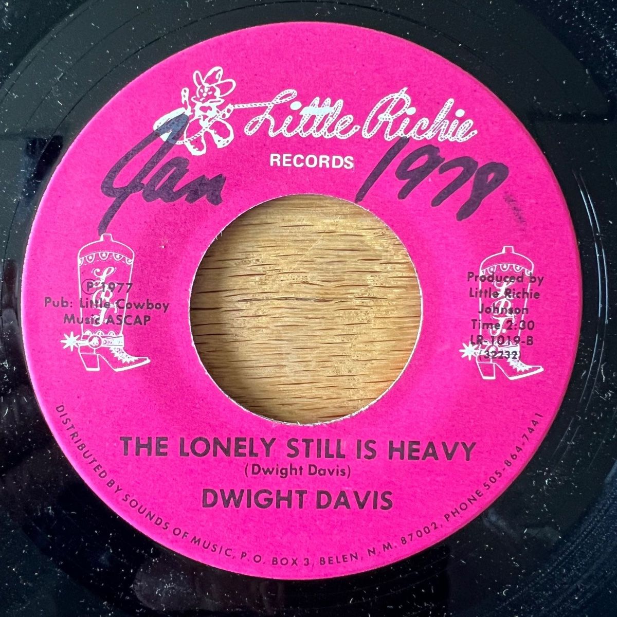 Vinyles: Dwight Davis - I Cry Alone / 1. US-Press. 1977 – D'occasion à Gais par soundcave57