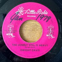 Dwight Davis - I Cry Alone / 1. US-Press. 1977