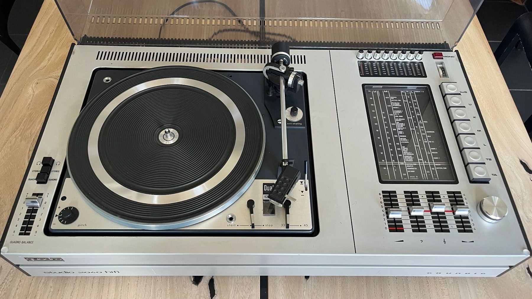 Grundig Giradischi: Grundig Studio 2040 HIFI Quadro – Usato da Wagen venduto da Heisch1