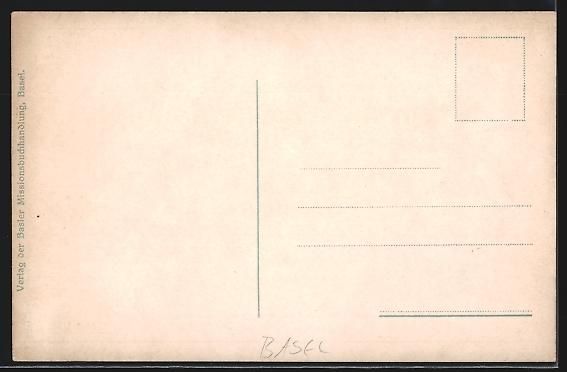 Cartoline postali: Basel, Ausstellung der Basler Mission, K – Usato da Berlin venduto da bartko-reher 1