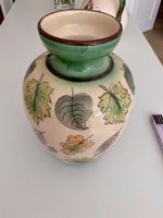 Grosse Bodenvase mit schönem Blumenmuster -  K3