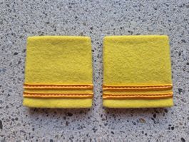 Gradabzeichen Patten Set Oberleutnant Panzergrenadier