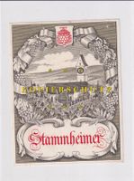 Etikette für Wein - Stammheimer /bd