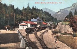 Brünigpass (OW/BE) – Station Brünig mit Restaurant bahn