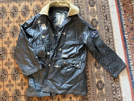 Vintage Herrenjacke Seglerjacke Wachsjacke