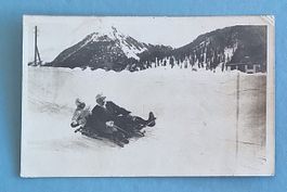 Davos - Schatzalp - Bob Abfahrt - 1912