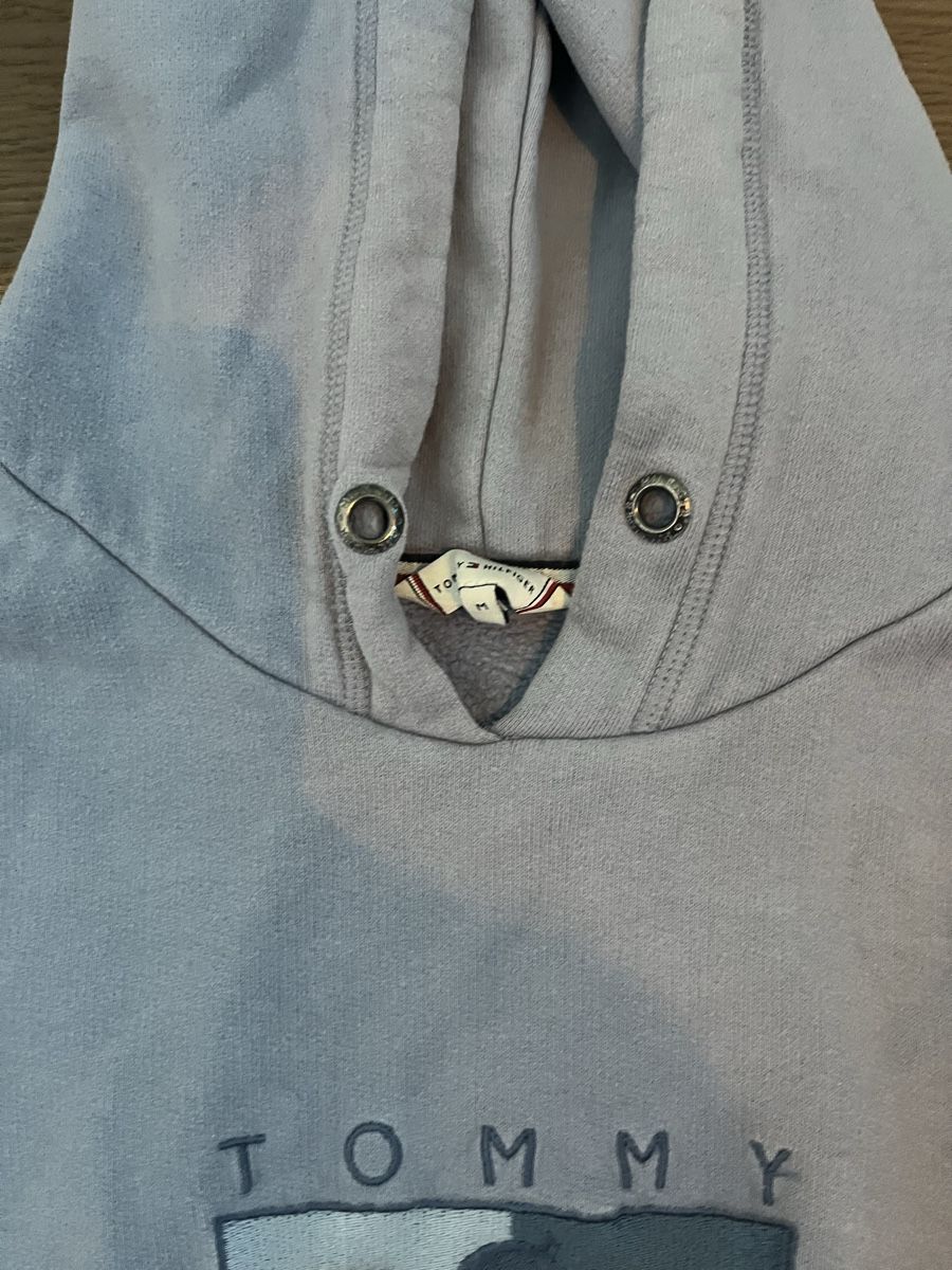 Tommy Hilfiger Maglioni & Felpe: Pull Tommy Hilfiger à capuche  bleu clair logo cheval taill – Nuovo (secondo la descrizione) da Forch venduto da syl_l2dx 3