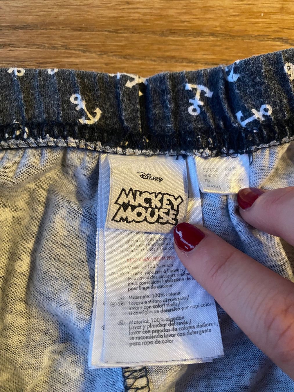 Disney Negligees & Pigiami: Pyjama Hose mit Ankern(Disney) – Usato da Riedholz venduto da emm_22qn 1