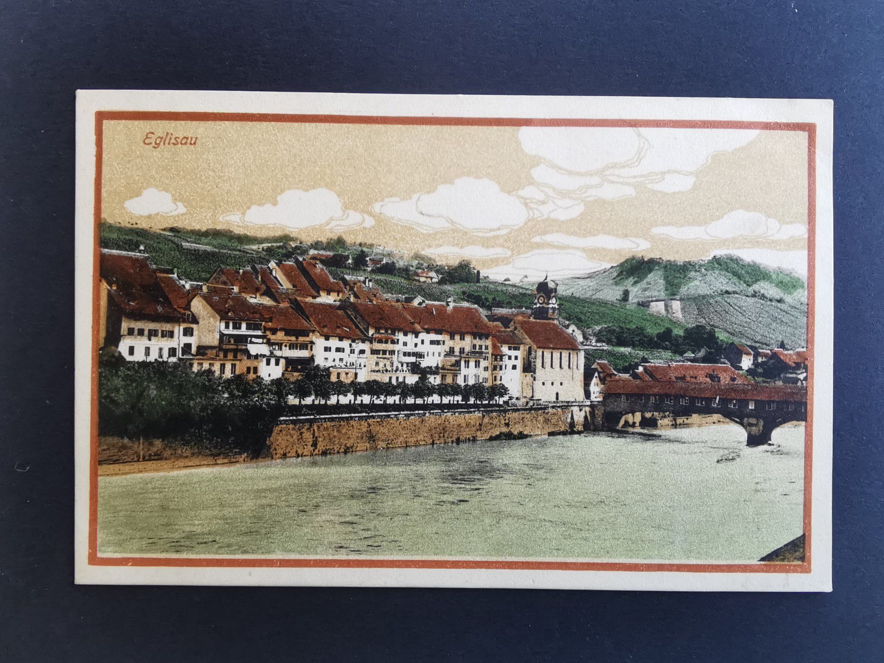 Cartoline postali: Eglisau  Zürich  Ansichtskarte  Feldpost  AK – Usato da Rheineck venduto da kat_7gld