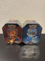 2x Pokemon Sammelkarten Tin-Boxen Hidden Fates Sealed