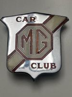 MG Car Club Emblem, Oldtimer