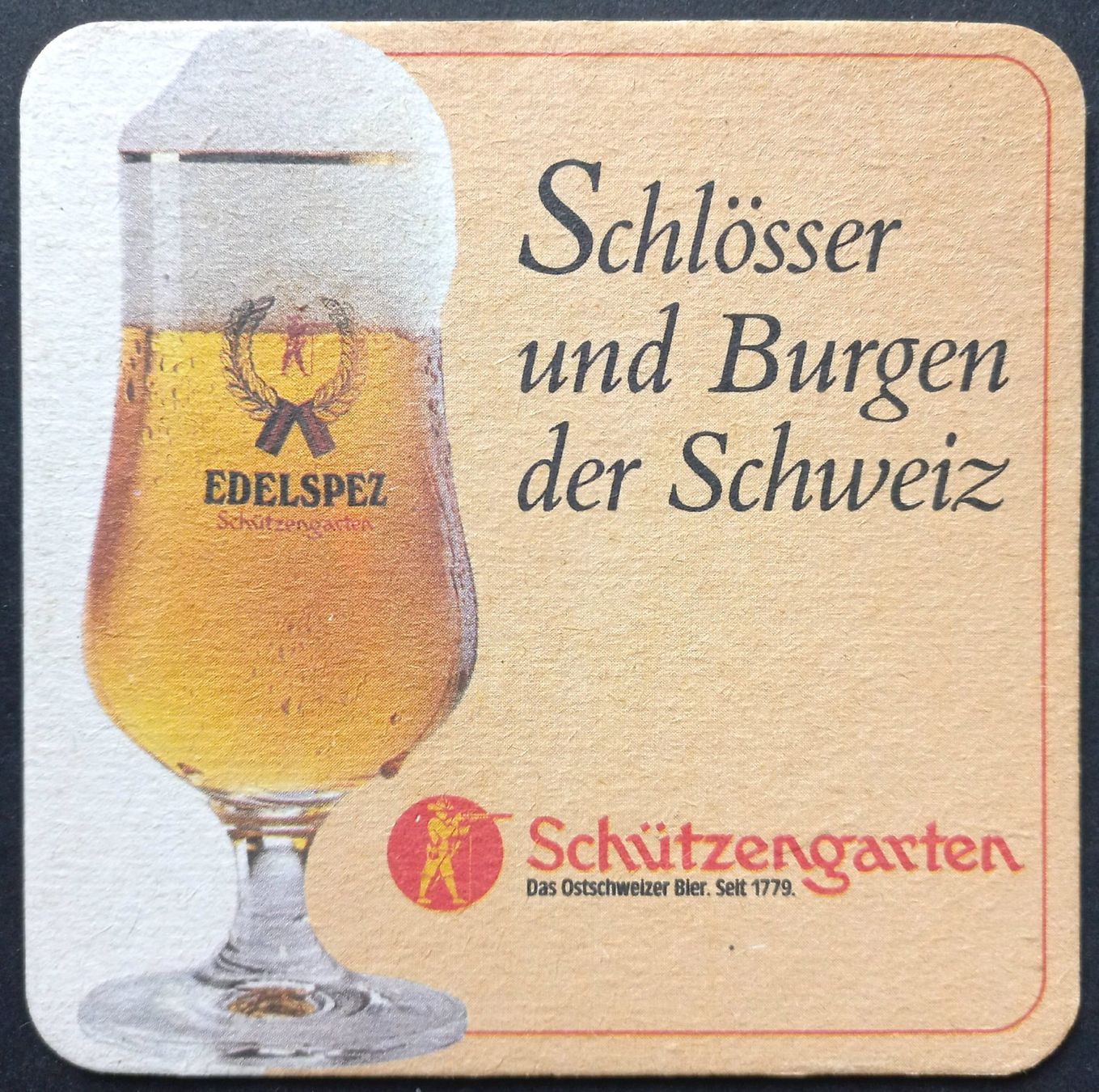 Sottobicchieri: Bierdeckel - Schützengarten - CH – Usato da Niederuzwil venduto da lubimaja 1