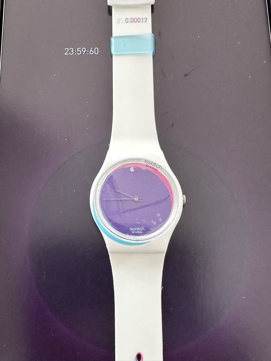 Swatch Orologi: NEW! Swatch David Benedek 60+1 – Nuovo e nell'imballaggio originale da Thalwil venduto da Ven.Mic 2