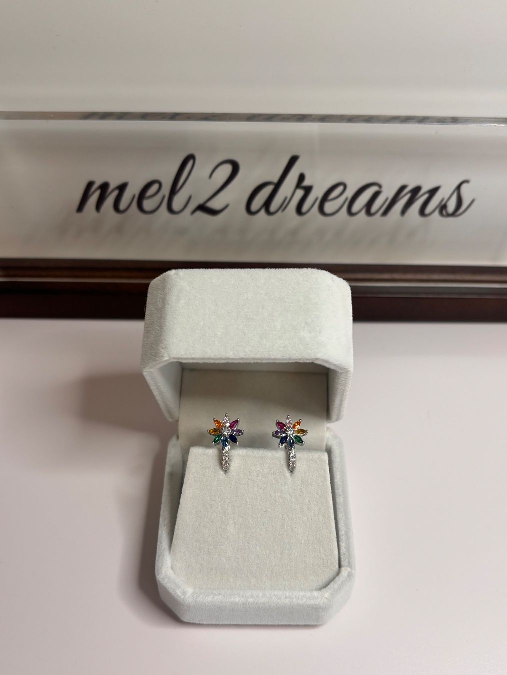 Ohrringe & -stecker: Boucles d’oreilles fleurs multicolores 🌺 – Neu (gemäss Beschreibung) aus Lausanne von mel2dreams 3