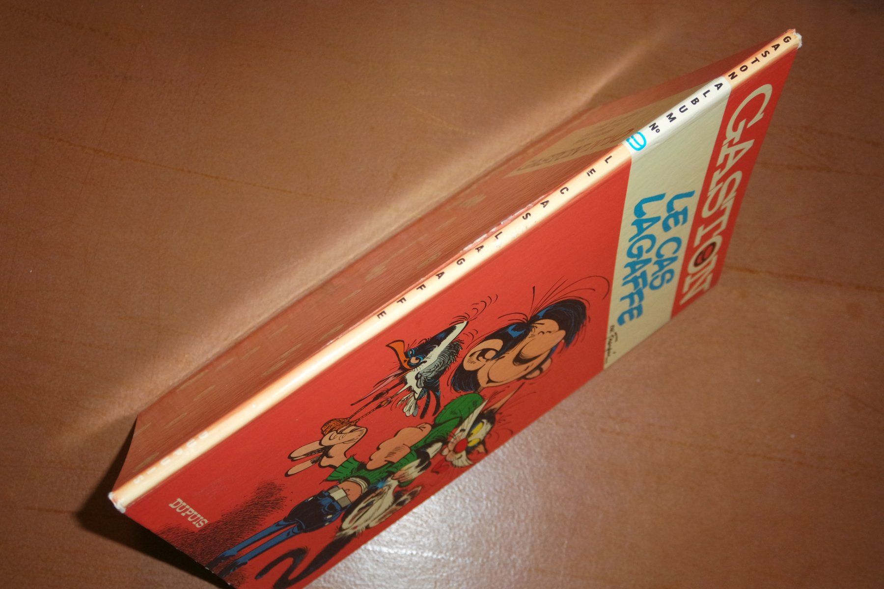 BD: GASTON  LAGAFFE    °°° LE CAS LAGAFFE °°° DOS ROND – D'occasion à Avenches par WEBHobby 1