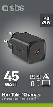 Caricabatterie: SBS NanoTube Ladegerät 45W USB-C – Nuovo e nell'imballaggio originale da Zürich venduto da Spoonie